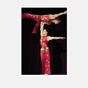Lisa Whitmore and James Frith as Apex Acrobatics